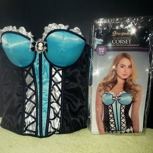 Alice in Wonderland Corset Bustier